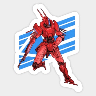 Jackrabbot Red Blue Sticker